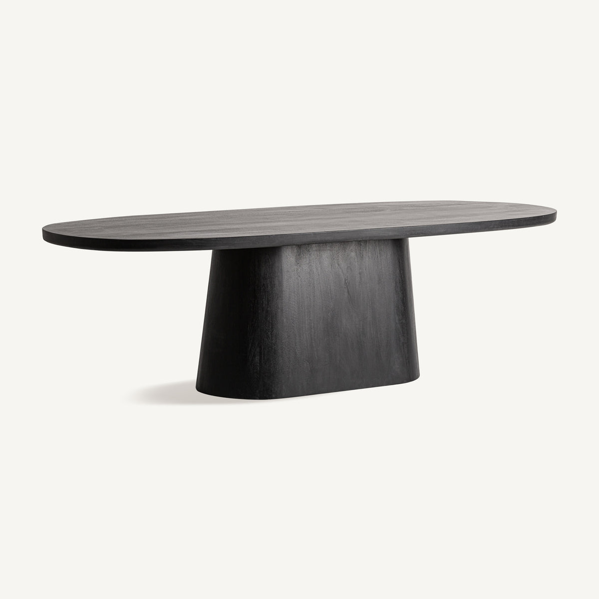 Mesa de comedor Nauen — Madera de mango negro
