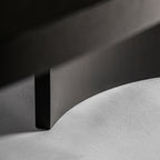 Mesa de comedor Neuvic — Chapa de roble marrón
