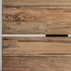 Mesa de comedor Omaha — Madera de teca reciclada marrón