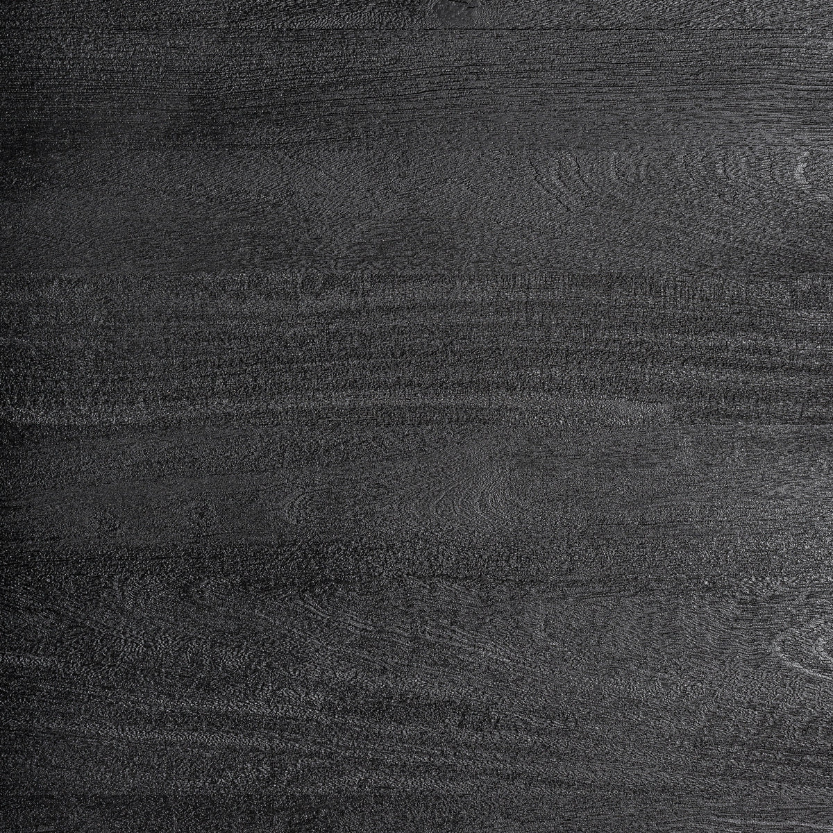 Mesa de comedor Pètria — Madera de mango negro arenado