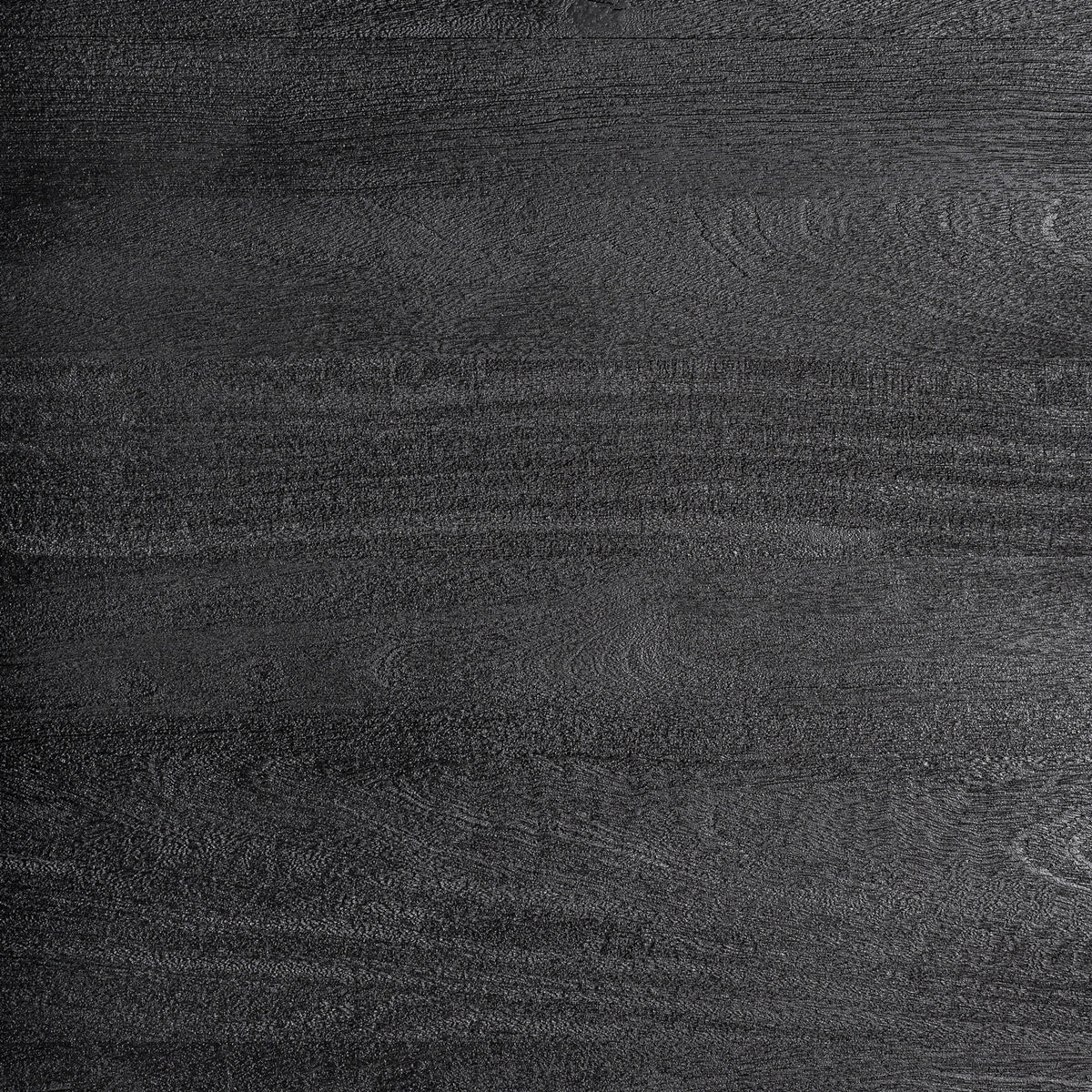 Mesa de comedor Pètria — Madera de mango negro arenado