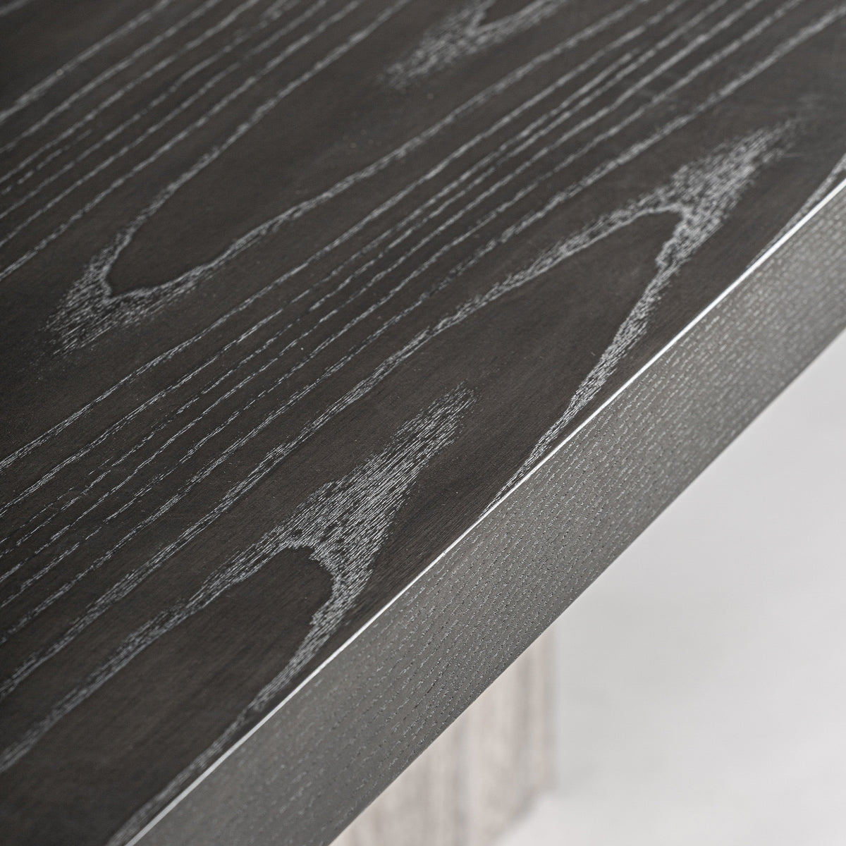 Mesa de comedor Rignac — Travertino gris