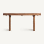 Mesa de comedor Riom — Madera recuperada marrón