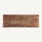 Mesa de comedor Riom — Madera recuperada marrón