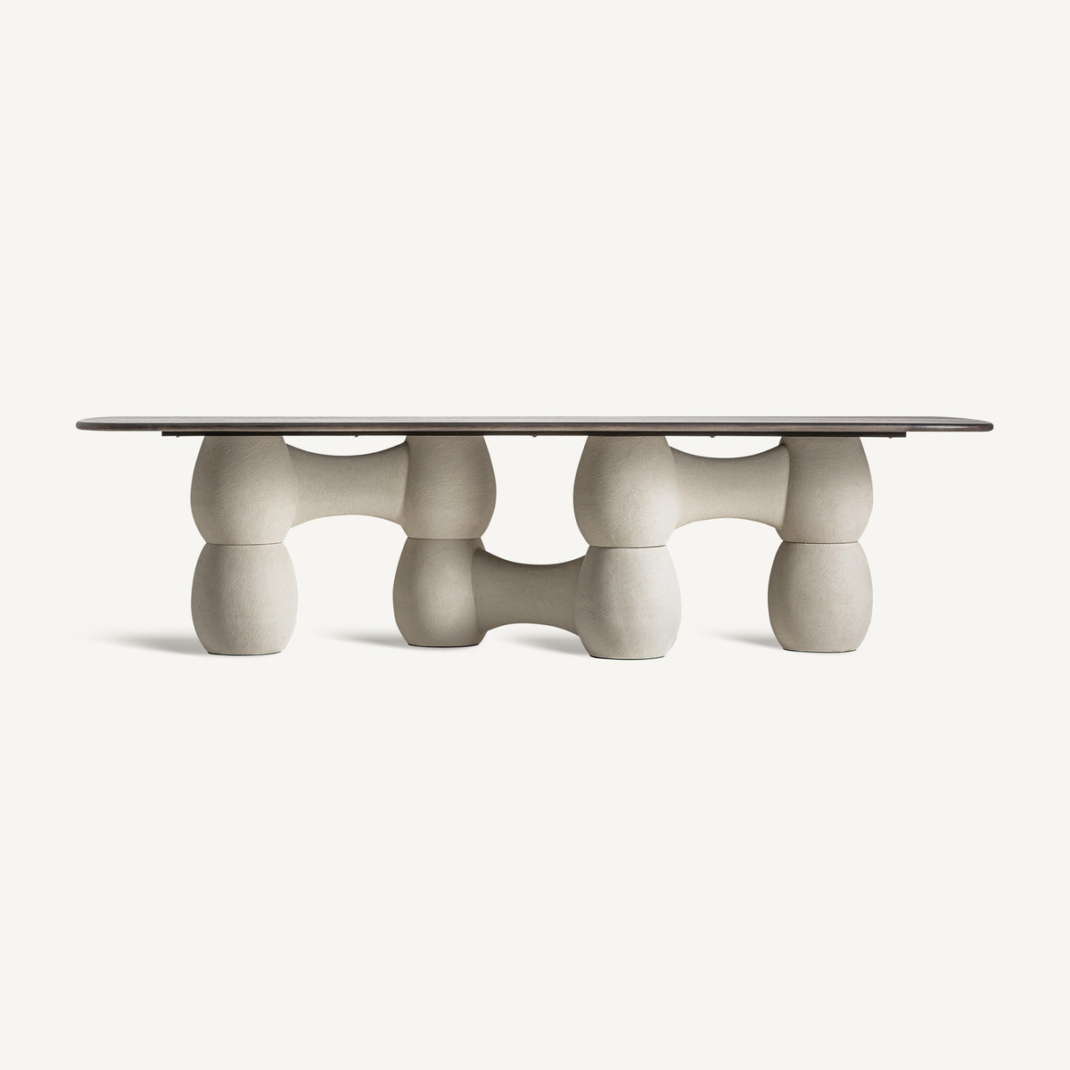 Mesa de comedor Sivadal — Madera crema