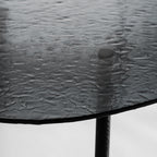 Mesa de comedor Suchdol — Madera de fresno negro