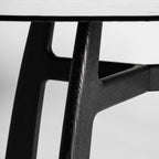 Mesa de comedor Suchdol — Madera de fresno negro
