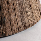 Mesa de comedor Toigne — Madera tropical marrón