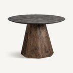 Mesa de comedor Walding — Mármol negro