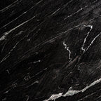 Mesa de comedor Walding — Mármol negro