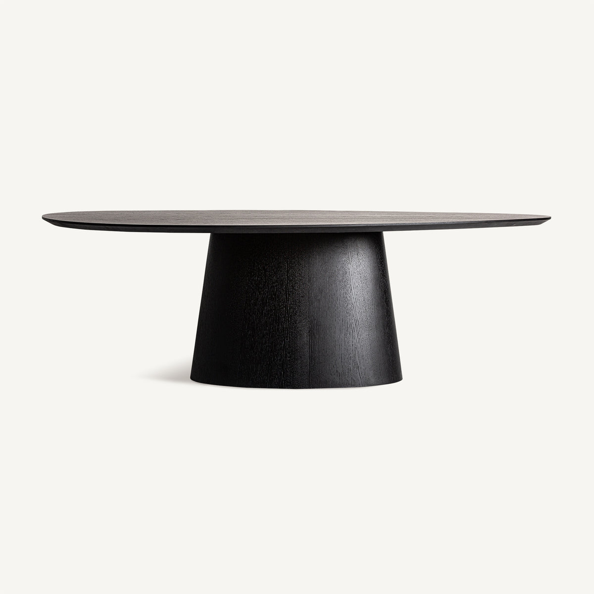 Mesa de comedor Weggis — Madera roble negra