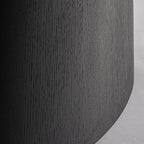 Mesa de comedor Weggis — Madera roble negra