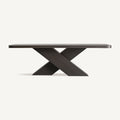Mesa de comedor Yvore — Madera roble negro