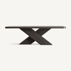 Mesa de comedor Yvore — Madera roble negro