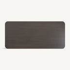 Mesa de comedor Yvore — Madera roble negro