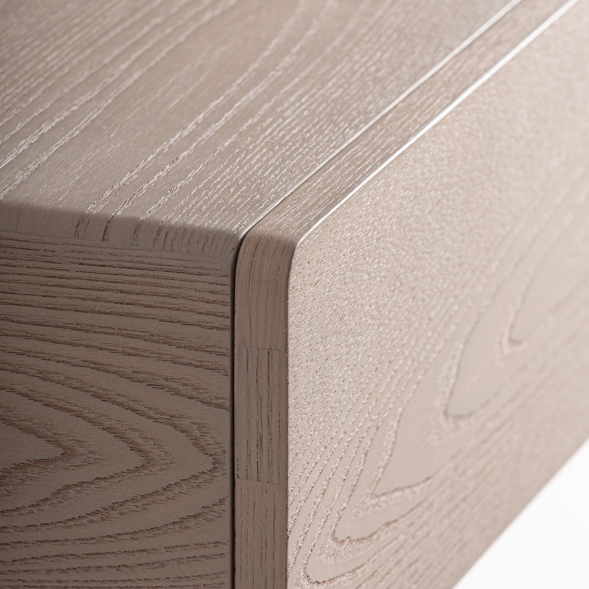 Mesita de noche Crolles — Madera dm arena
