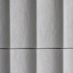 Mesita de noche Mulcey — Madera dm blanco desgastado