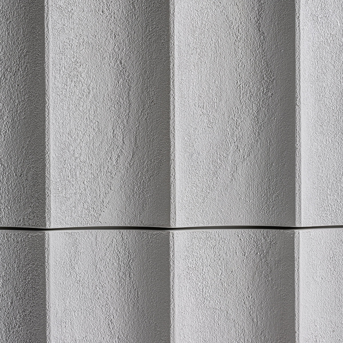 Mesita de noche Mulcey — Madera dm blanco desgastado