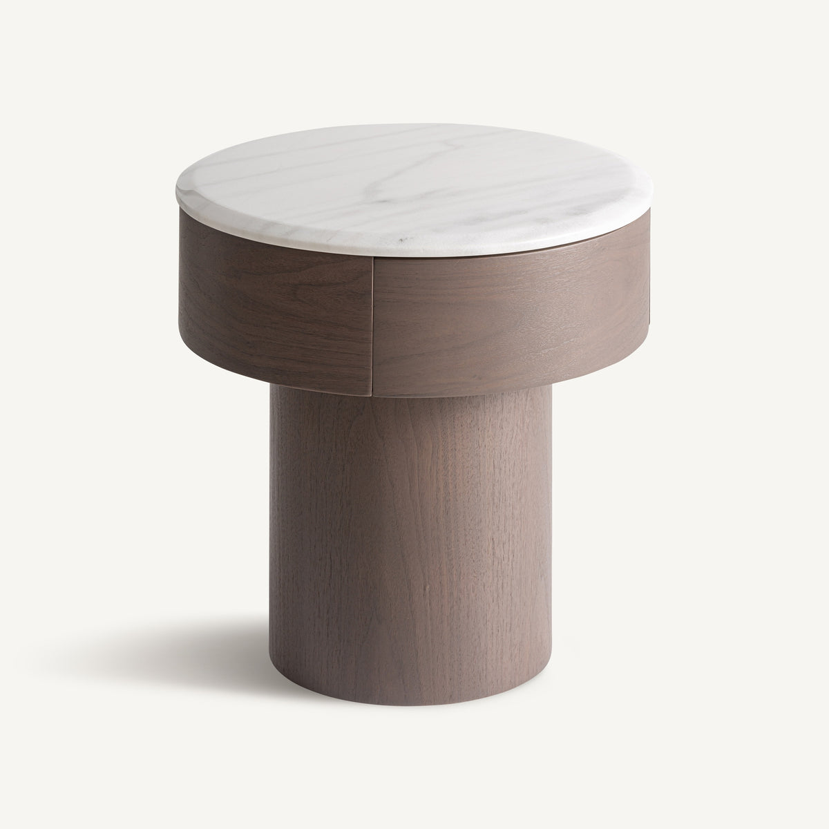 Mesita de noche Stuetta — Madera dm wengué