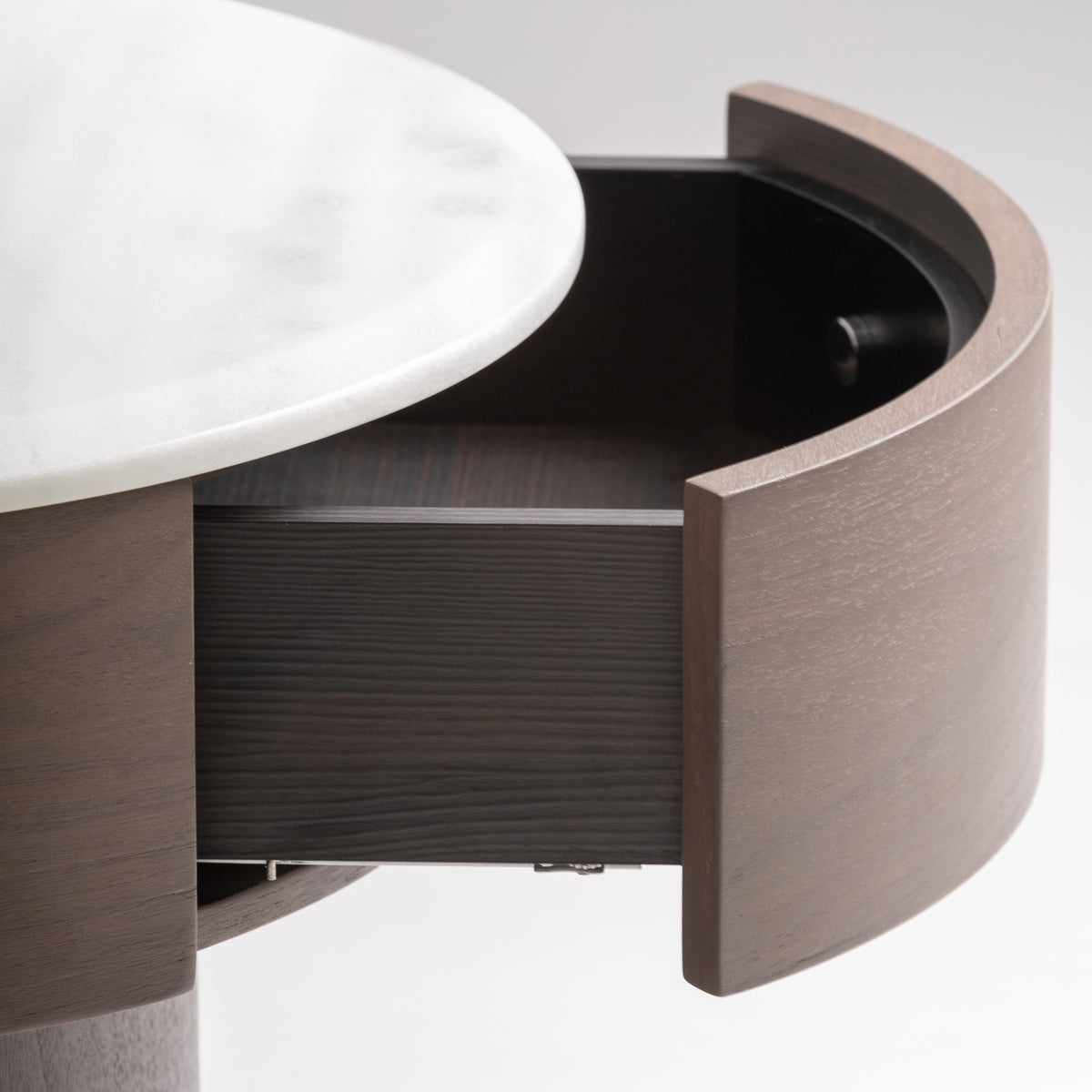 Mesita de noche Stuetta — Madera dm wengué