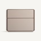 Mesita de noche Theys — Madera dm beige