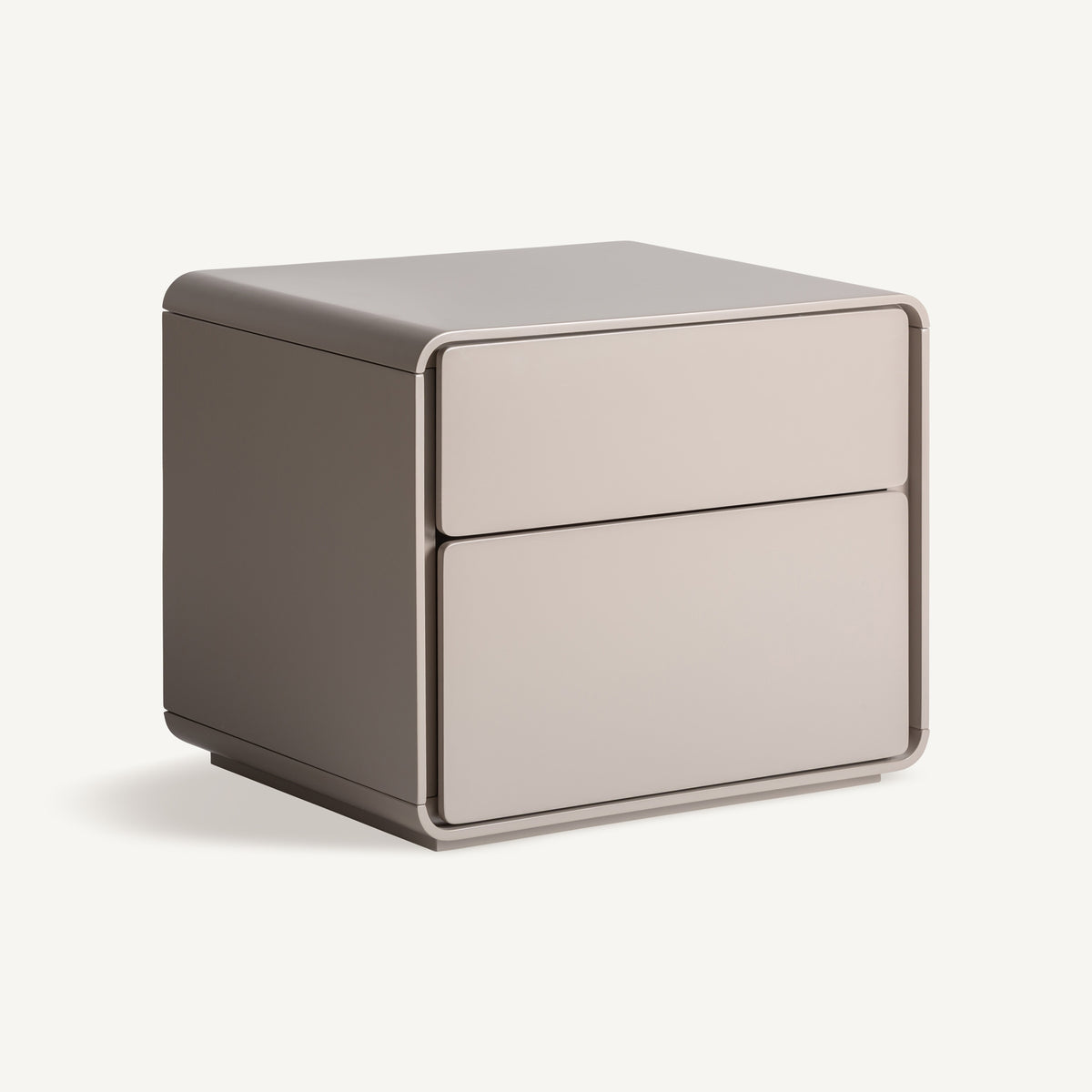 Mesita de noche Theys — Madera dm beige