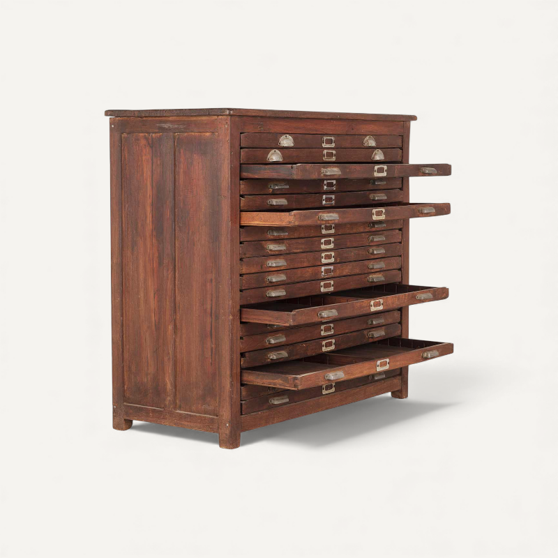 MUEBLE ANTIGUO MULTICAJONES