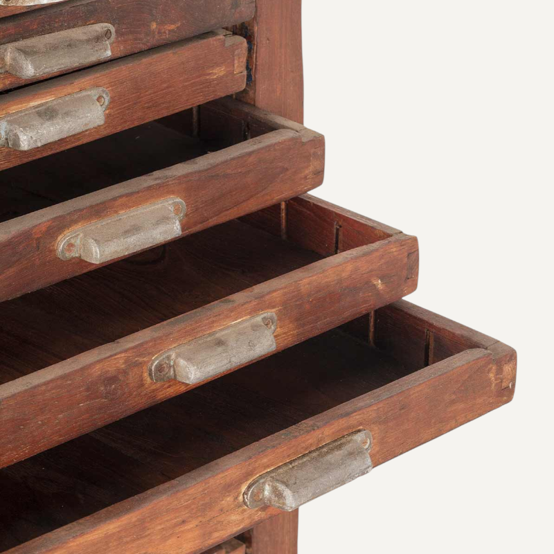 MUEBLE ANTIGUO MULTICAJONES