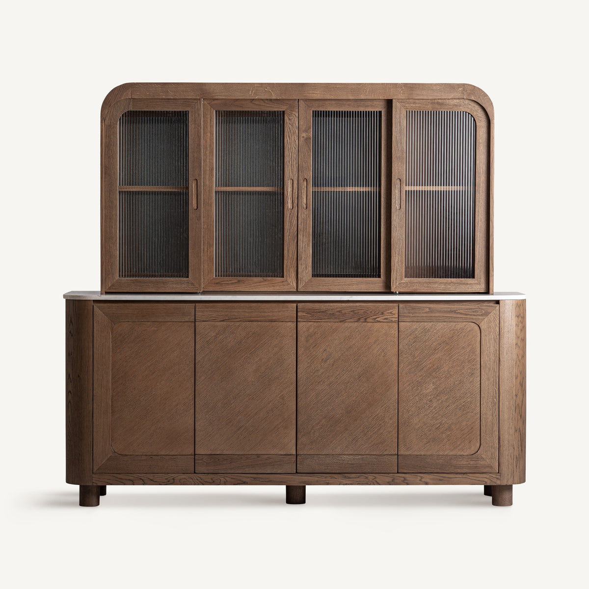 Mueble bar Douzy — Madera roble marrón