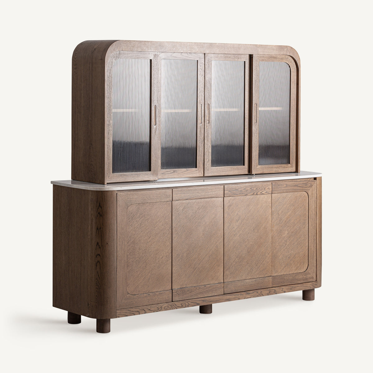 Mueble bar Douzy — Madera roble marrón