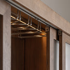 Mueble bar Douzy — Madera roble marrón