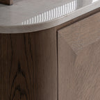 Mueble bar Douzy — Madera roble marrón