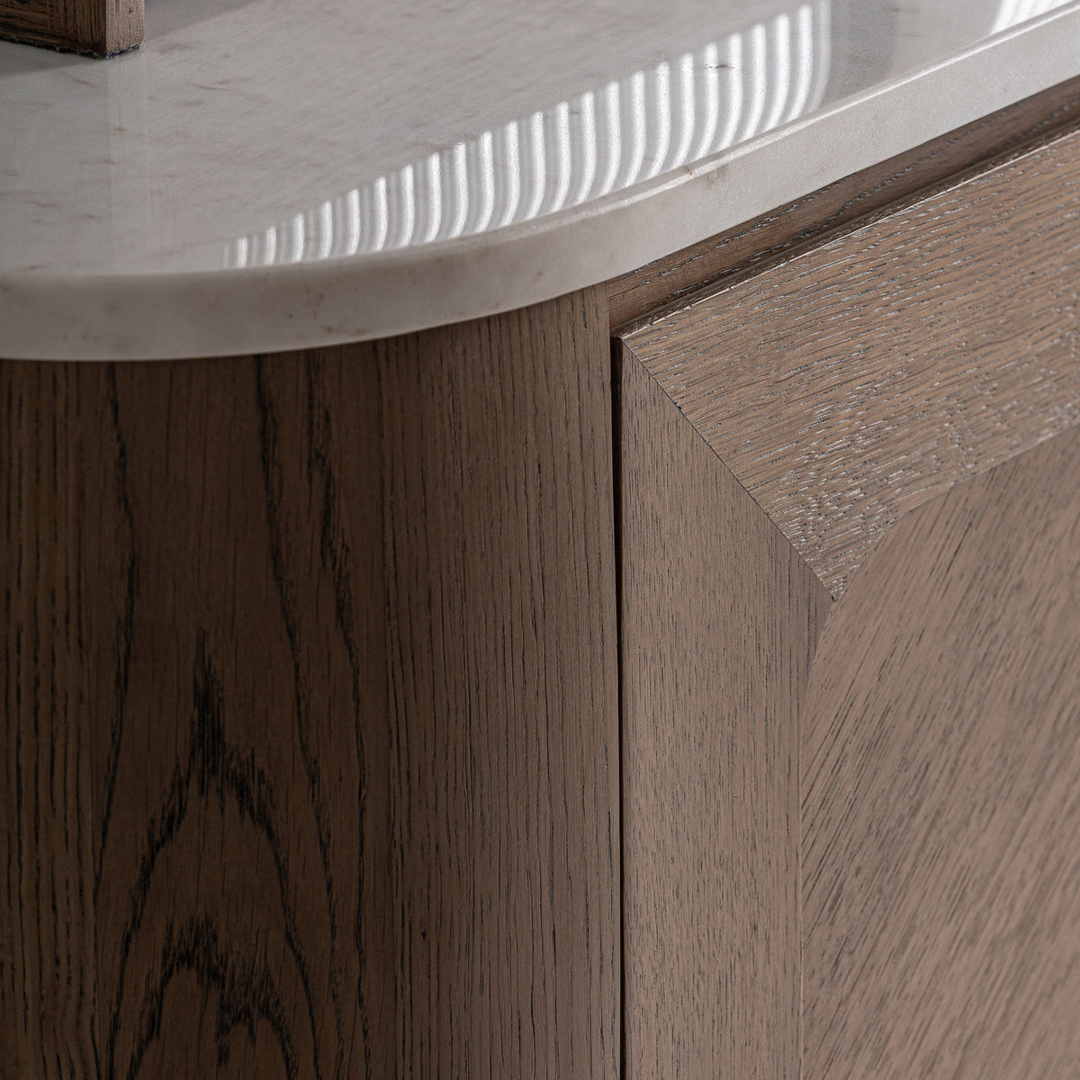 Mueble bar Douzy — Madera roble marrón