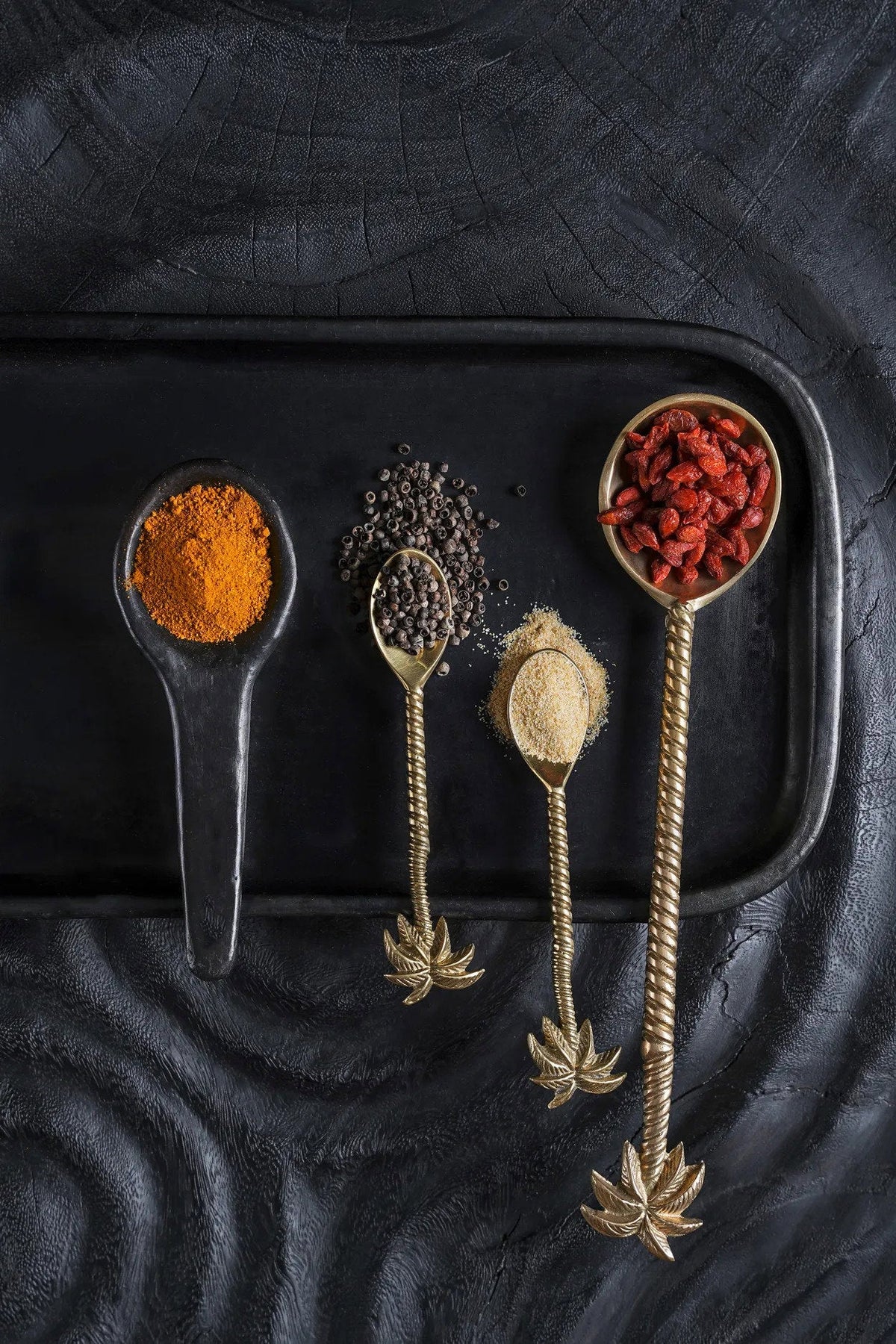 Cubierto Palm Tree Salad Spoon