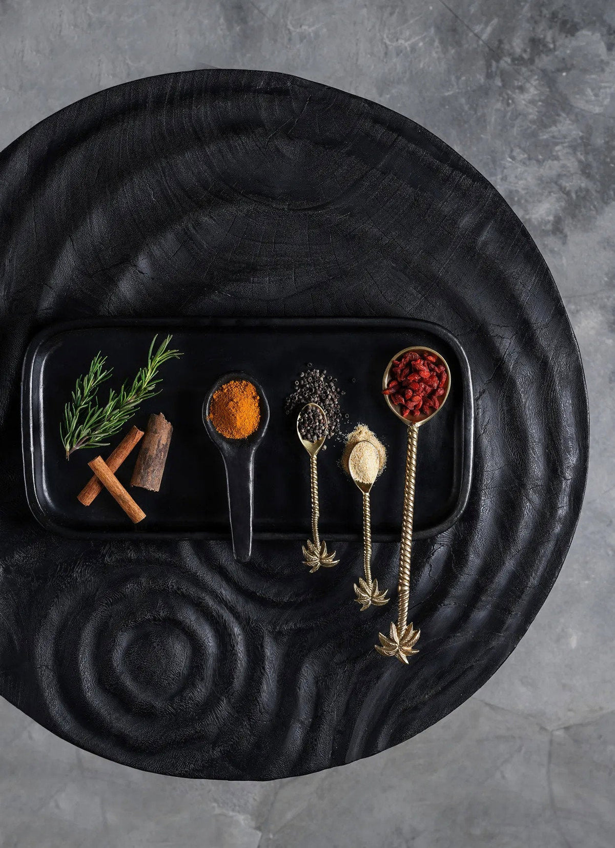 Cubierto Palm Tree Tea Spoon