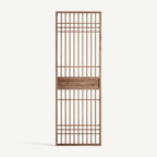 Panel decorativo Truel — Madera de pino reciclado marrón claro
