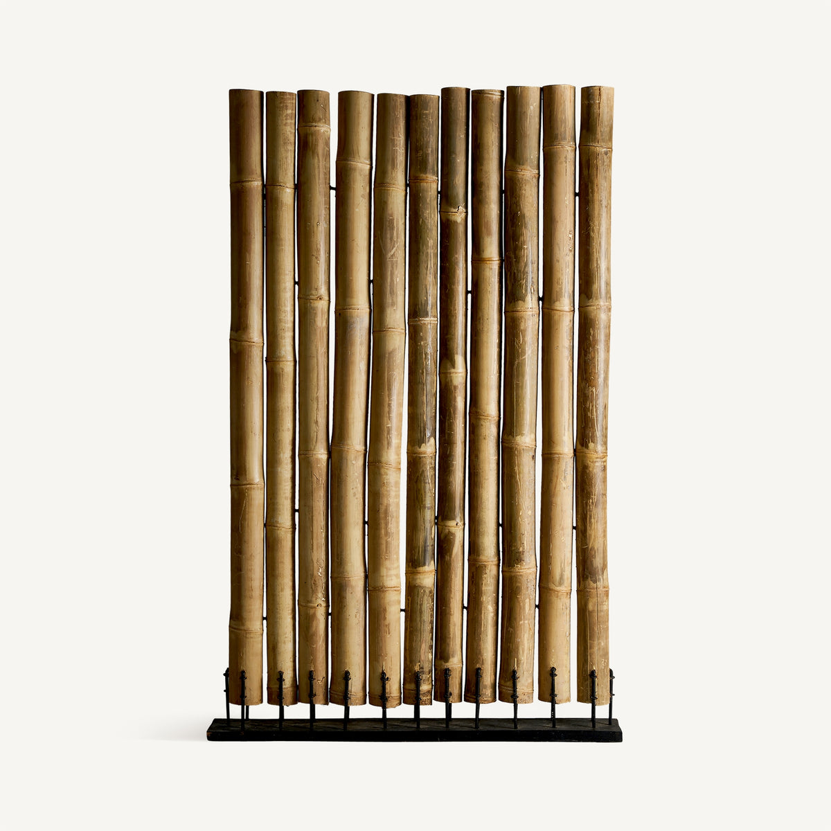 Parabán Kairuan — Bambú marrón natural