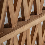 Parabán Viriat — Madera de teca marrón