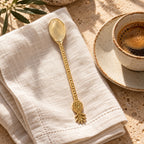 Cubierto Pineapple Long Spoon