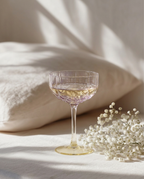 Vaso Pink Blush Cocktail Coupe
