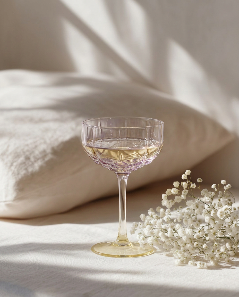 Vaso Pink Blush Cocktail Coupe