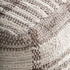 Puf Bazens — Algodón beige