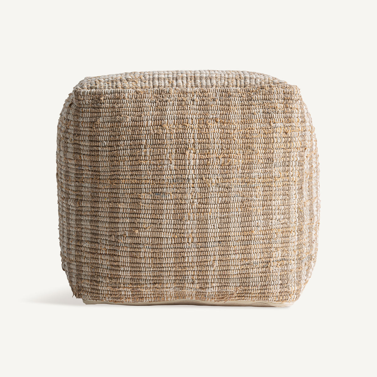 Puf Brax — Algodón beige