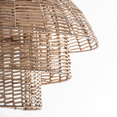 Aplique plissé Rattan — vista 2 — Muyuga