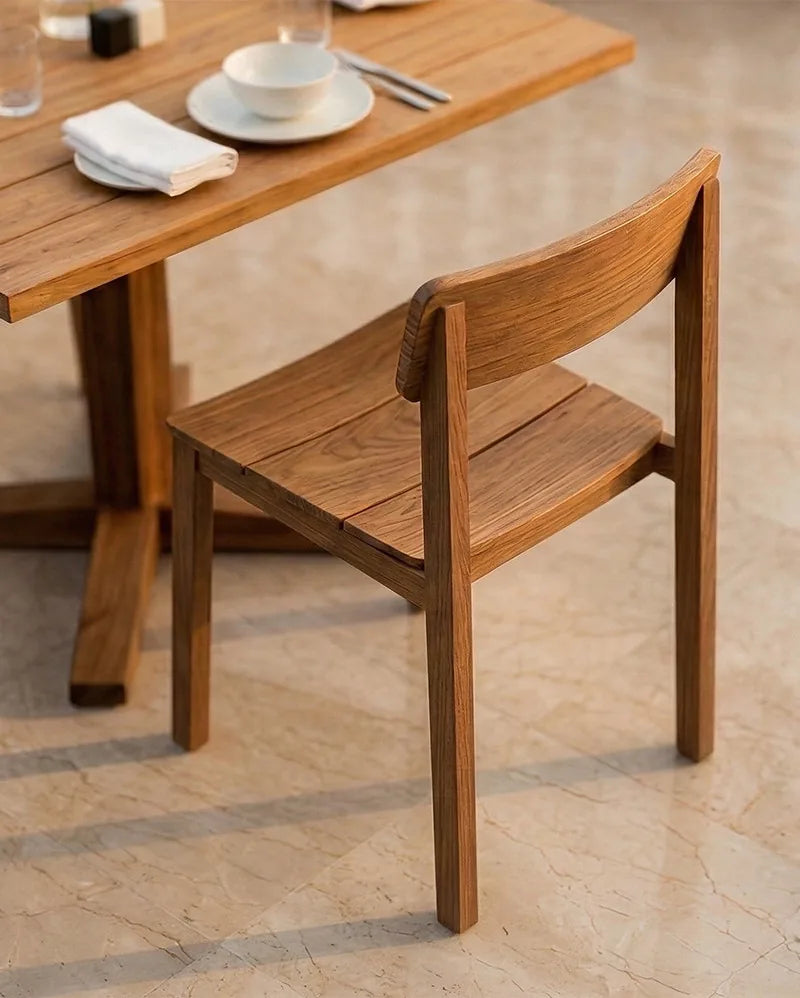 Silla de exterior Rawi — vista 4 — MUYUGA