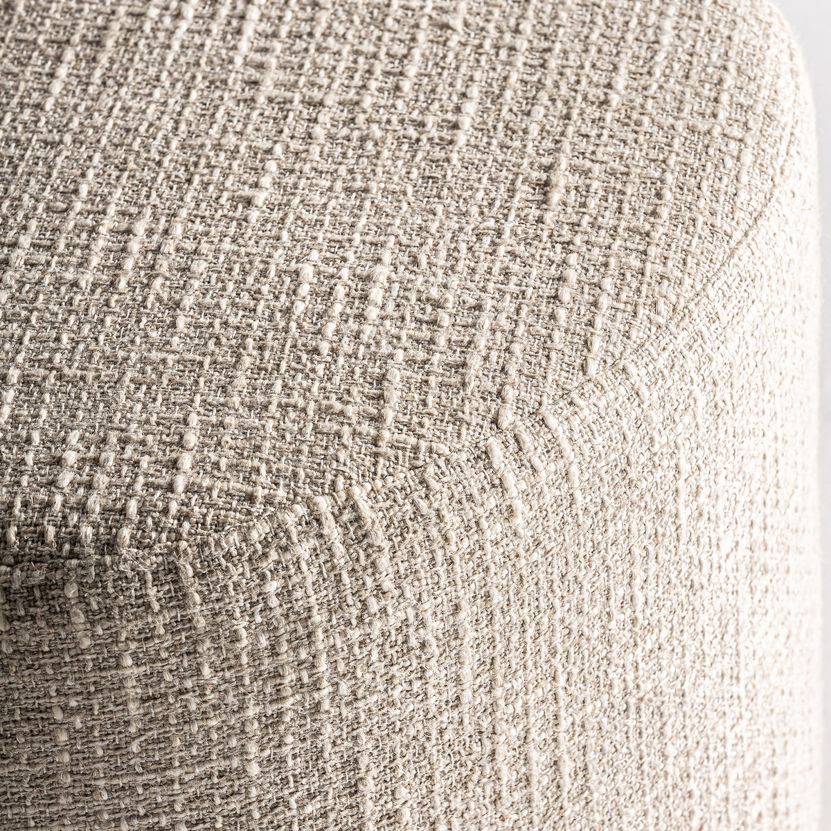 Reposapiés Aran — Algodón beige