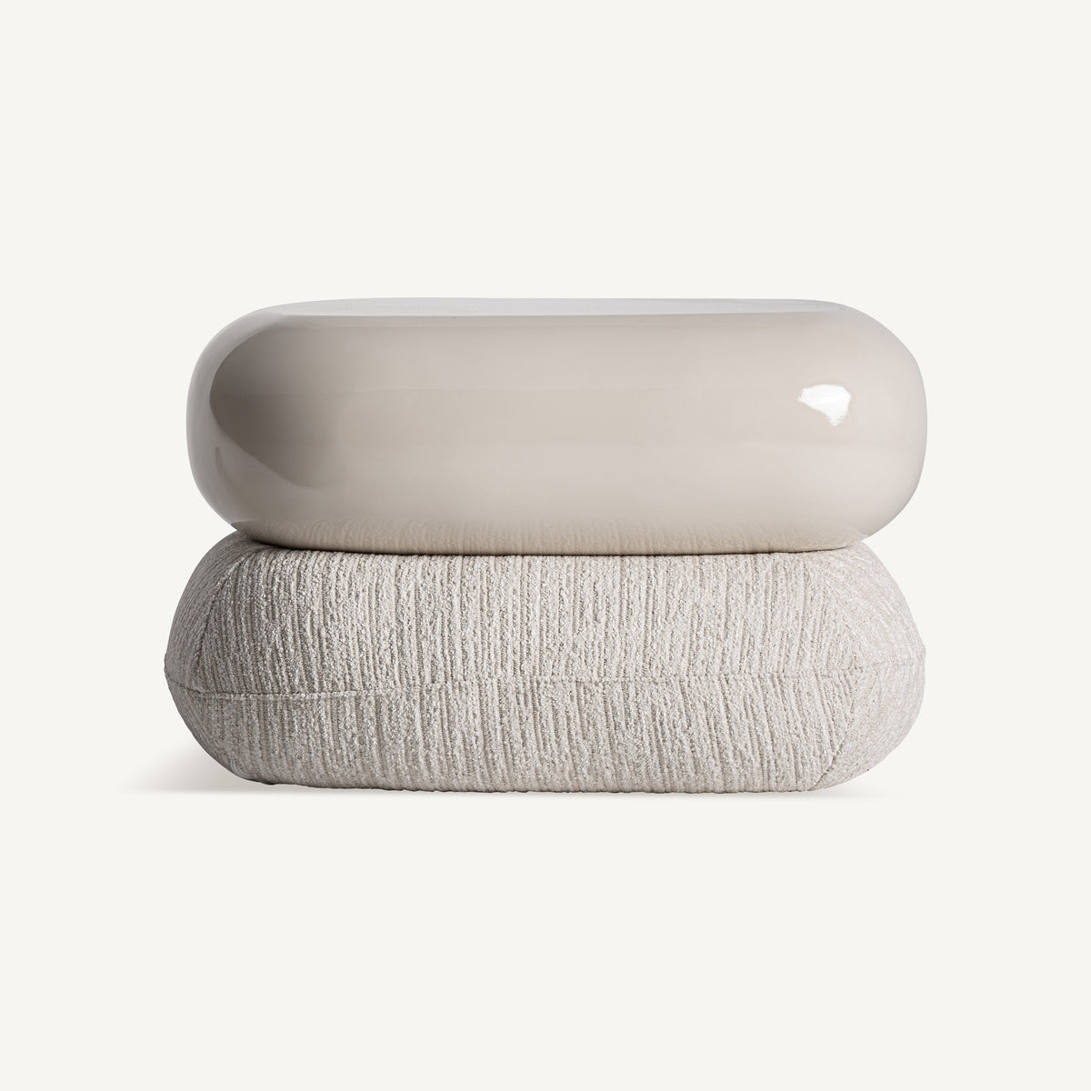 Reposapiés Wallau — Madera dm beige