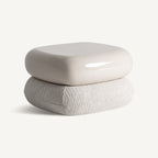 Reposapiés Wallau — Madera dm beige
