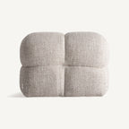 Reposapiés Zizano — Poliéster beige jaspeado