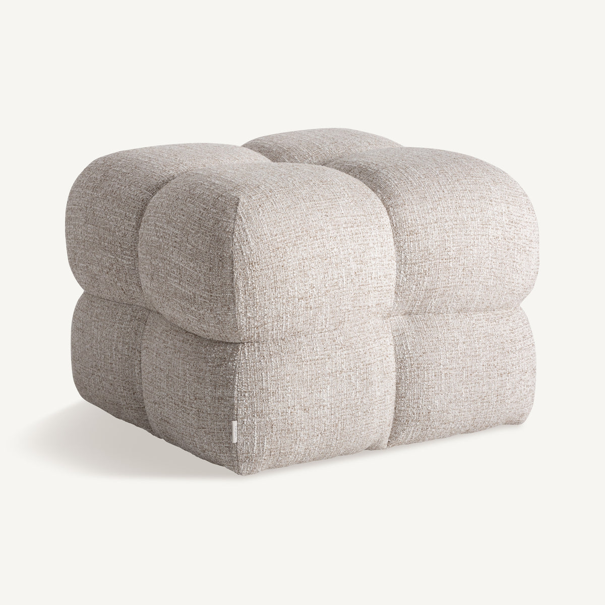 Reposapiés Zizano — Poliéster beige jaspeado